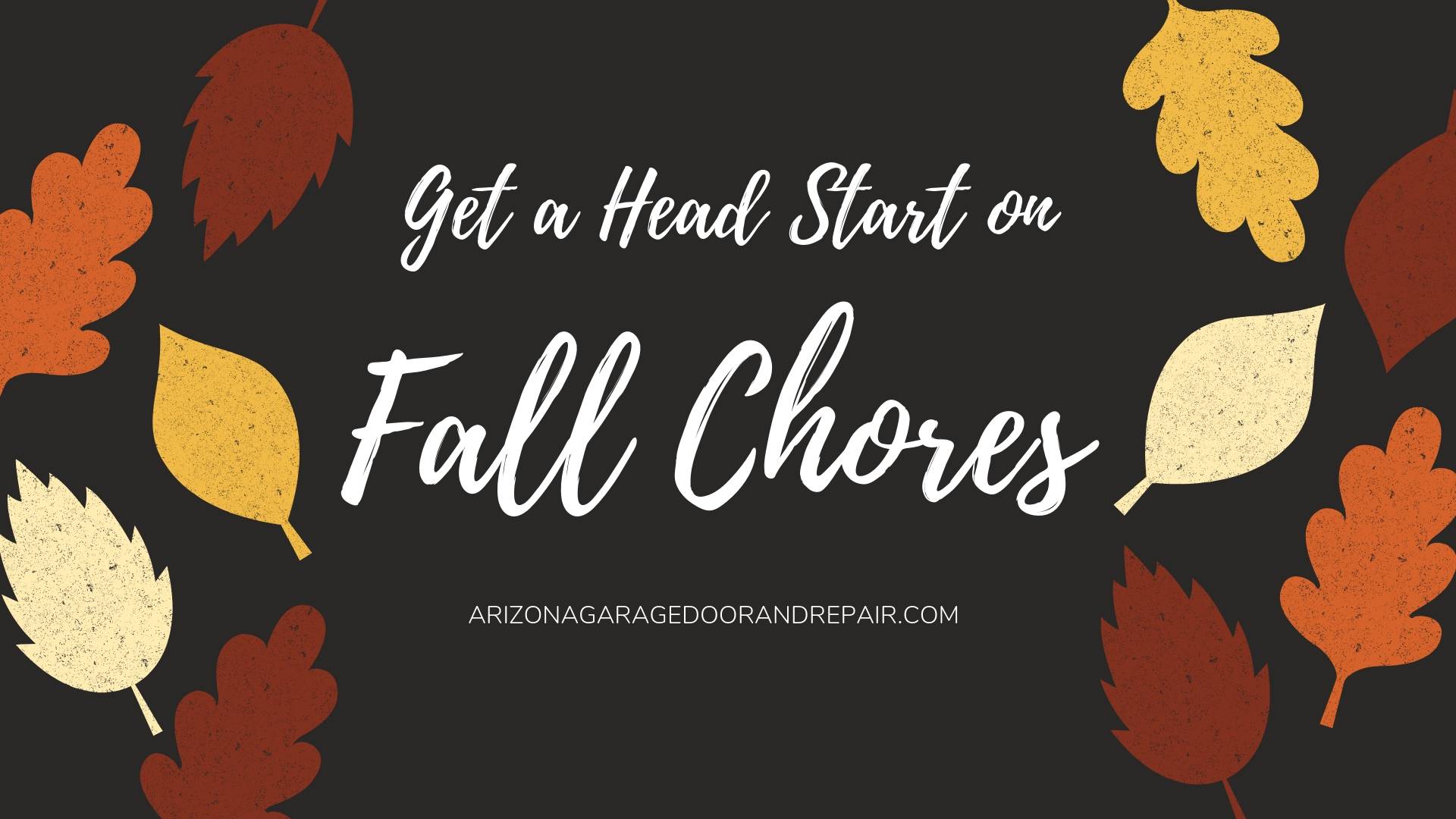 Fall Chore List