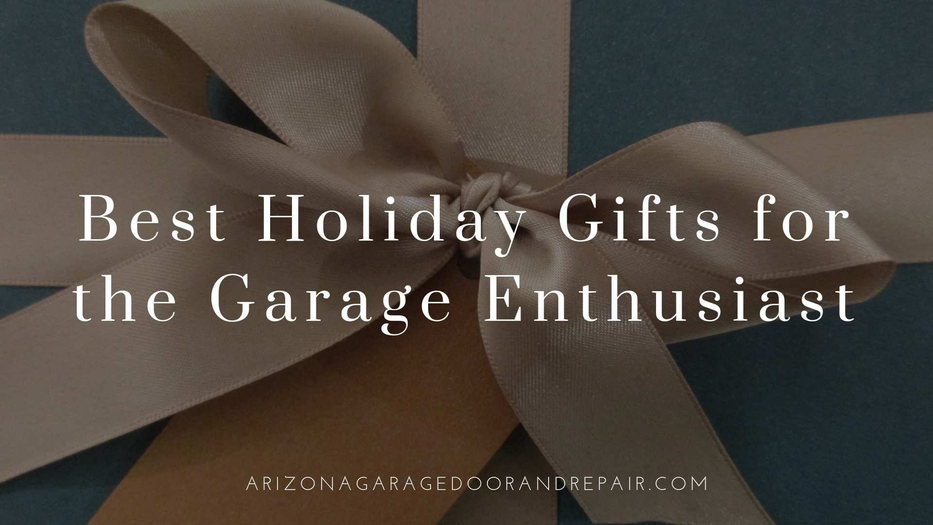 Best Holiday Gifts for the Garage Enthusiast