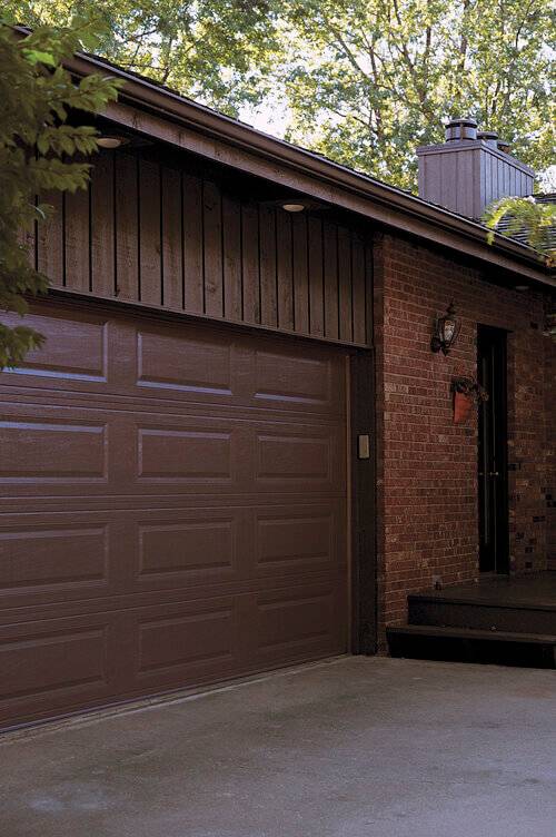 Brown Garage door